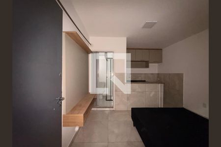 Sala/ quarto  de kitnet/studio para alugar com 1 quarto, 22m² em Parque das Nações, Santo André
