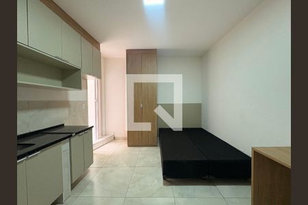 Sala/ quarto  de kitnet/studio para alugar com 1 quarto, 22m² em Parque das Nações, Santo André
