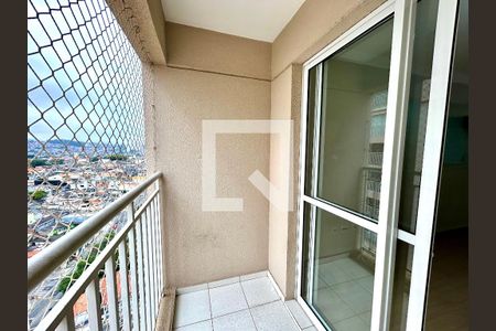 Varanda da Sala de apartamento para alugar com 2 quartos, 55m² em Vila Rosalia, Guarulhos