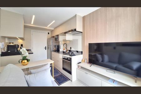 Sala de apartamento para alugar com 1 quarto, 30m² em Parque Industrial Tomas Edson, São Paulo