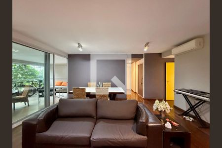 Sala  de apartamento à venda com 3 quartos, 180m² em Campo Belo, São Paulo