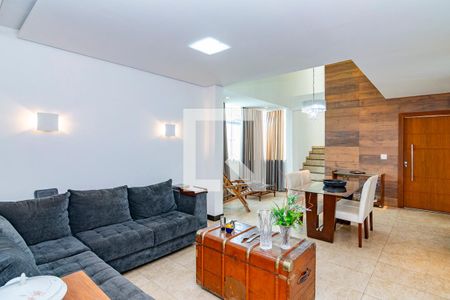 Sala 1 de casa à venda com 3 quartos, 246m² em Alto Caiçaras, Belo Horizonte
