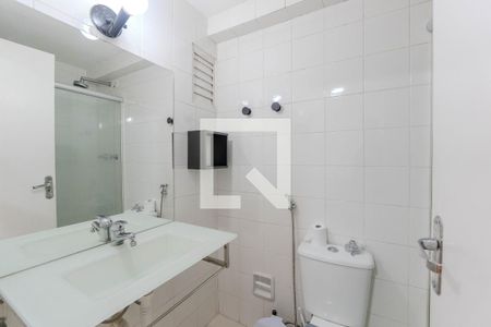 Banheiro de apartamento para alugar com 1 quarto, 32m² em Bela Vista, São Paulo