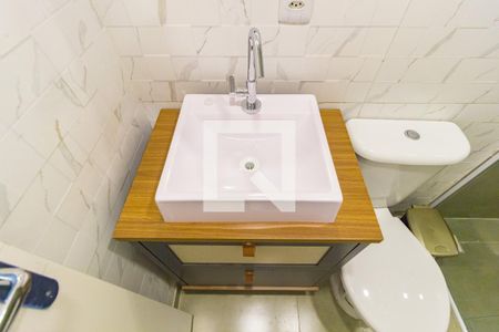 Detalhe - Banheiro de apartamento à venda com 1 quarto, 25m² em Vila Prudente, São Paulo