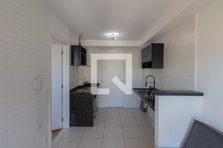 Sala/Cozinha/Área de Serviço  de apartamento para alugar com 1 quarto, 30m² em Vila Ré, São Paulo