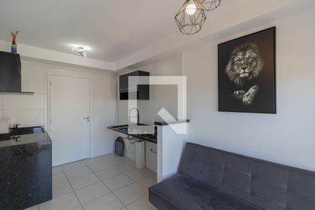 Sala/Cozinha/Área de Serviço  de apartamento para alugar com 1 quarto, 30m² em Vila Ré, São Paulo