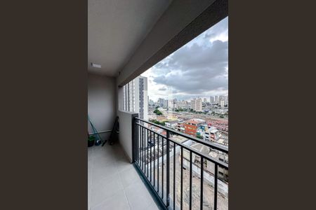 Varanda da Sala de apartamento para alugar com 2 quartos, 50m² em Belenzinho, São Paulo