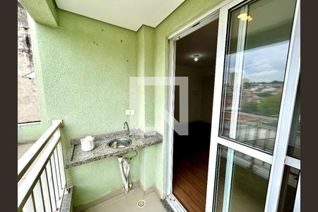 Varanda da Sala de apartamento à venda com 2 quartos, 58m² em Gopouva, Guarulhos