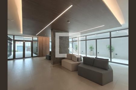 Área comum - Hall de apartamento para alugar com 1 quarto, 27m² em São Judas, São Paulo