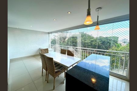 Varanda da Sala de apartamento à venda com 3 quartos, 114m² em Vila Galvão, Guarulhos
