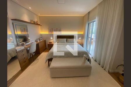 Suíte 1 de apartamento à venda com 3 quartos, 154m² em Jardim Caravelas, São Paulo