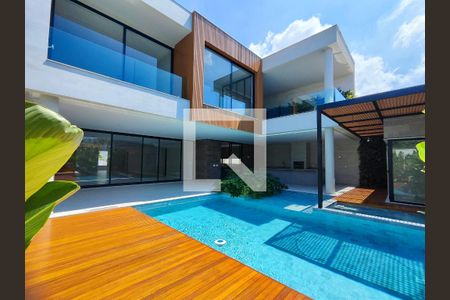 Varanda Sala 1 de casa de condomínio à venda com 6 quartos, 715m² em Barra da Tijuca, Rio de Janeiro