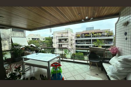 Varanda de apartamento à venda com 3 quartos, 118m² em Recreio dos Bandeirantes, Rio de Janeiro