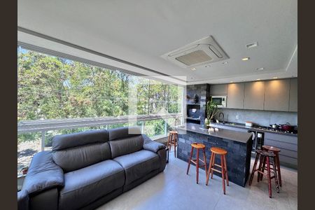 Varanda de apartamento à venda com 3 quartos, 101m² em Recreio dos Bandeirantes, Rio de Janeiro