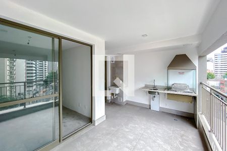 Varanda da Sala de apartamento à venda com 2 quartos, 76m² em Vila Mariana, São Paulo