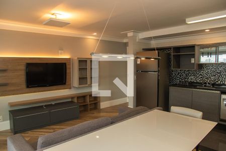 Sala de apartamento à venda com 2 quartos, 71m² em Campo Belo, São Paulo