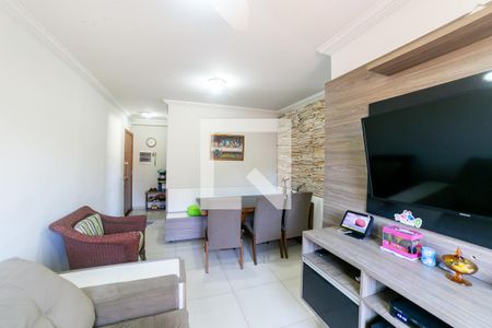 Sala de apartamento à venda com 3 quartos, 68m² em Saudade, Belo Horizonte