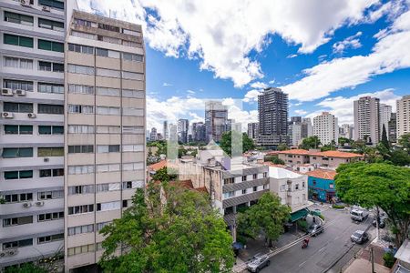 Sala - Vista de apartamento à venda com 3 quartos, 155m² em Pinheiros, São Paulo