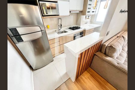 Sala/Cozinha de apartamento à venda com 2 quartos, 43m² em Vila Nova Cachoeirinha, São Paulo