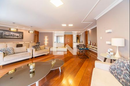 Sala de apartamento para alugar com 4 quartos, 260m² em Vila Bastos, Santo André