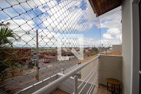 Varanda da Suite  de casa de condomínio para alugar com 3 quartos, 131m² em Parque São Bento, Sorocaba