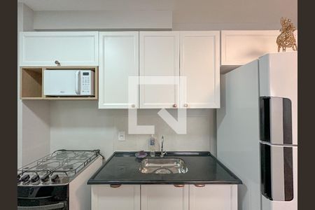 Sala/Cozinha de apartamento para alugar com 2 quartos, 38m² em Barra Funda, São Paulo