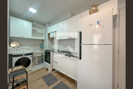 Sala/Cozinha de apartamento para alugar com 2 quartos, 38m² em Barra Funda, São Paulo