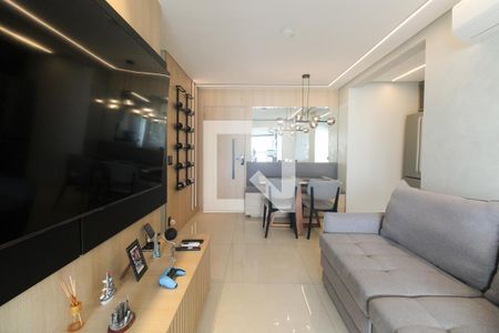 Sala  de apartamento à venda com 2 quartos, 68m² em Parque São Jorge, São Paulo