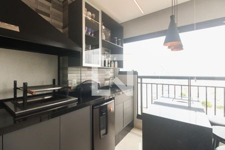 Varanda Gourmet  de apartamento à venda com 2 quartos, 68m² em Parque São Jorge, São Paulo