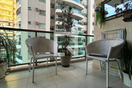 Varanda de apartamento à venda com 2 quartos, 66m² em Barra Olímpica, Rio de Janeiro