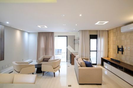 Sala de apartamento para alugar com 3 quartos, 200m² em Vila Caminho do Mar, São Bernardo do Campo