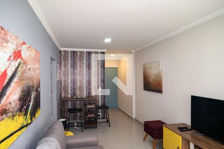 Sala de apartamento à venda com 1 quarto, 40m² em Bela Vista, São Paulo