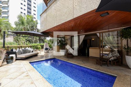 Terraço da Sala de apartamento à venda com 3 quartos, 386m² em Vila Andrade, São Paulo