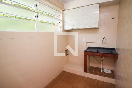 Cozinha e Área de Serviço de kitnet/studio para alugar com 1 quarto, 27m² em Centro Histórico, Porto Alegre