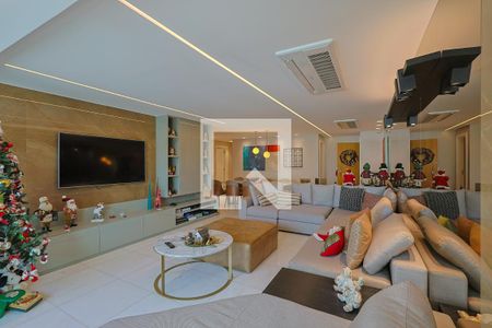 Sala de apartamento à venda com 4 quartos, 195m² em Sion, Belo Horizonte