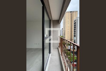 Varanda de kitnet/studio à venda com 1 quarto, 25m² em Vila Olímpia, São Paulo