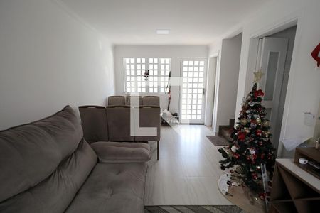 Sala de casa de condomínio à venda com 3 quartos, 120m² em Utinga, Santo André