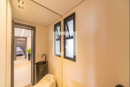 Lavabo de apartamento à venda com 1 quarto, 108m² em Jardim Bela Vista, Santo André