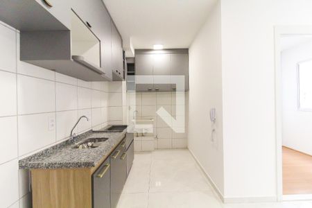 Sala/Cozinha de apartamento à venda com 2 quartos, 36m² em São Miguel, São Paulo