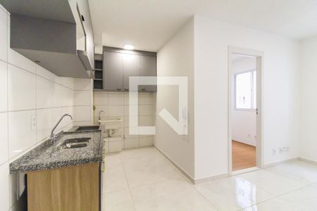 Sala/Cozinha de apartamento à venda com 2 quartos, 36m² em São Miguel, São Paulo