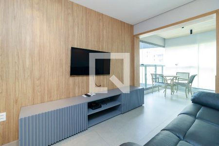 Sala de apartamento para alugar com 2 quartos, 66m² em Jardim das Acacias, São Paulo