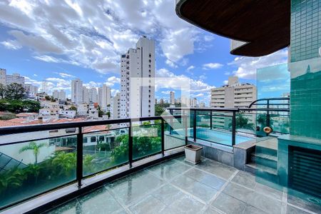 Varanda da Sala de apartamento à venda com 4 quartos, 360m² em Parque da Mooca, São Paulo