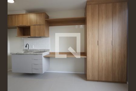 Quarto/ Cozinha de kitnet/studio para alugar com 1 quarto, 17m² em Jardim Monte Kemel, São Paulo