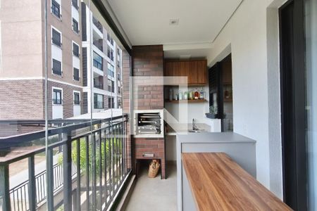 Varanda gourmet de apartamento à venda com 2 quartos, 68m² em Swiss Park, Campinas
