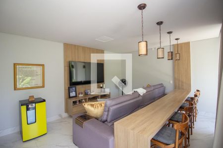 Sala de TV de casa à venda com 4 quartos, 190m² em Quintas Coloniais, Contagem