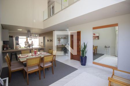 Sala de Jantar de casa à venda com 4 quartos, 190m² em Quintas Coloniais, Contagem
