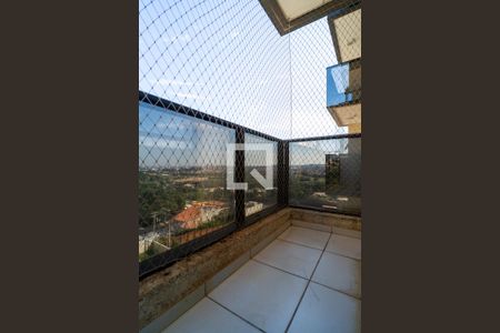 Varanda da Sala de apartamento para alugar com 2 quartos, 53m² em Jardim Santa Fe, Sorocaba