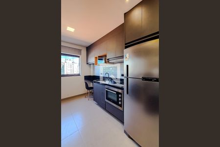 Cozinha e Área de Serviço de kitnet/studio para alugar com 1 quarto, 32m² em Vila Monumento, São Paulo