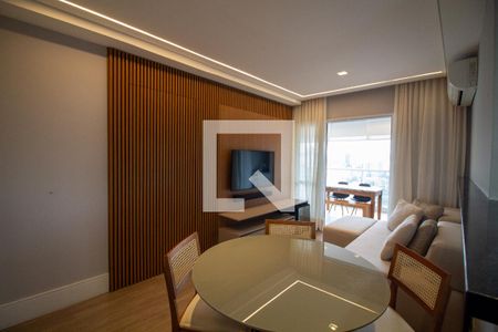 Sala de apartamento à venda com 2 quartos, 70m² em Vila Gertrudes, São Paulo