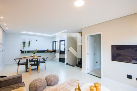 Sala/Cozinha de casa à venda com 3 quartos, 160m² em Vila América, Santo André